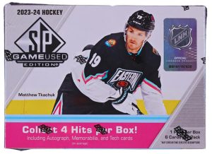 2023-24 Upper Deck SP Game Used Hockey Hobby Box