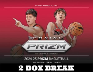 8:45pm Friday, February 21st - 2024 Panini Prizm Basketball Hobby 2 Box Break