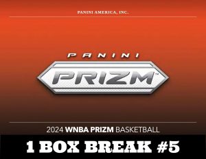 9:30pm Friday, February 28th - 2024 Panini Prizm WNBA Hobby 1 Box Break #5