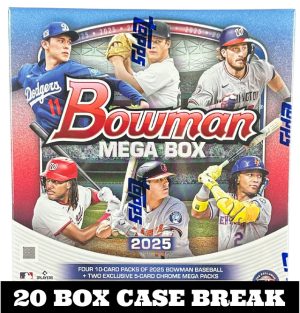 8:45pm Friday, May 30th - 2025 Bowman Baseball Mega Box 20 Box Case Break - Cancelled