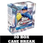 8:00pm Friday, August 8th - 2025 Topps Chrome Baseball Mega 20 Box Case Break