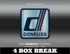 8:00pm Friday, September 19th - 2025 Panini Donruss Football Hobby 4 Box Break