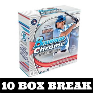 8:00pm Friday, October 10th - 2025 Bowman Chrome Baseball Mega 10 Box Break